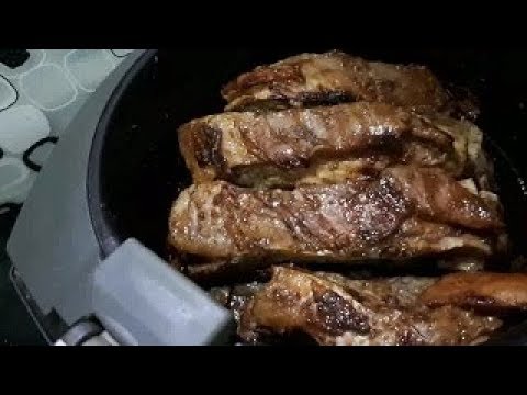 فيديو: كيف لطهي الضلوع في مقلاة هوائية