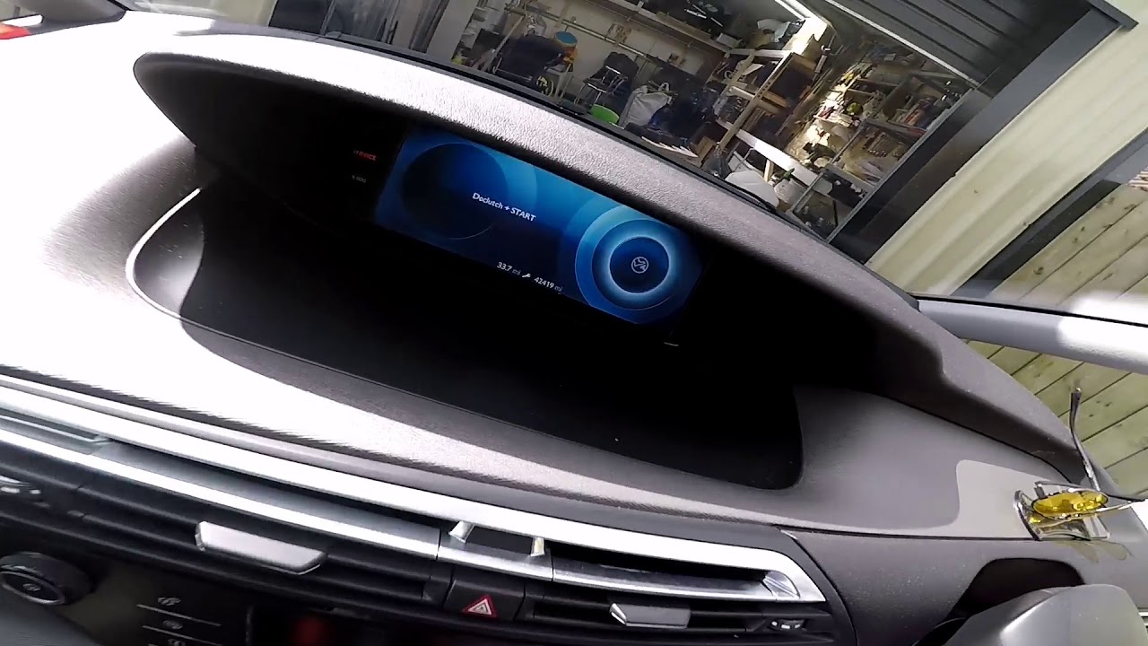 reset service light on Citroen C4 Picasso MK2 2014 on how to YouTube