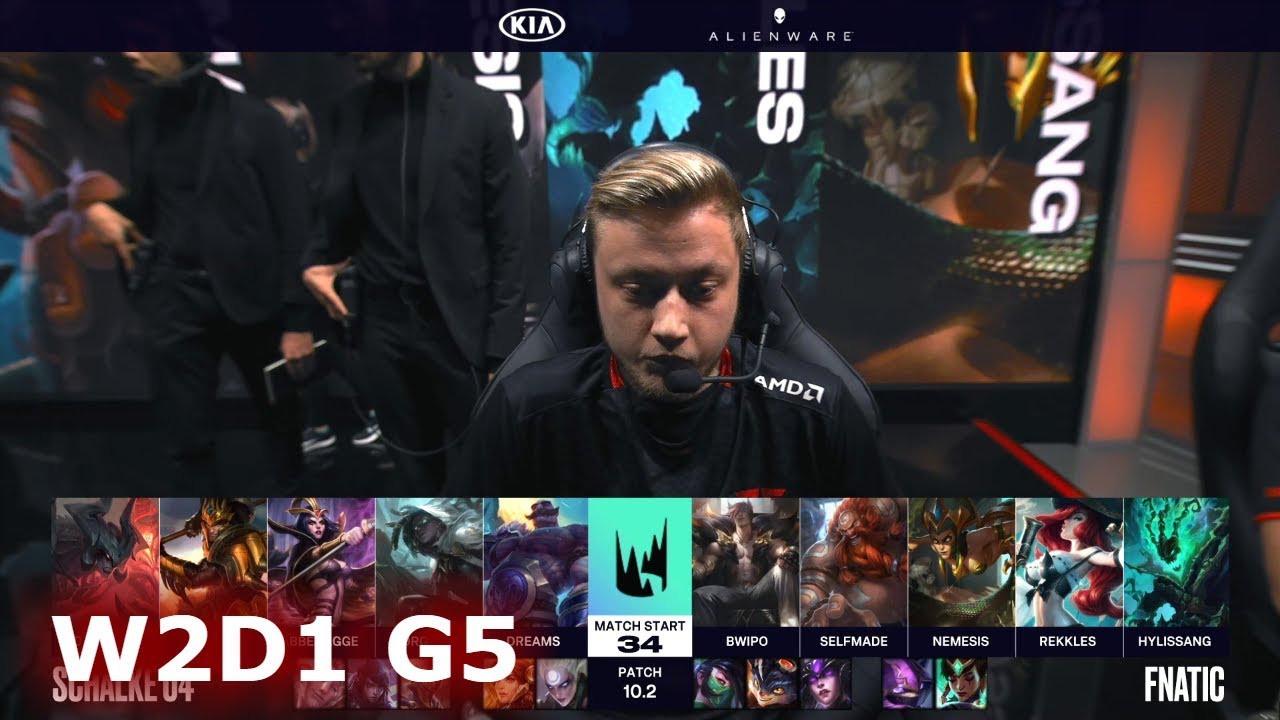 Schalke 04 vs Fnatic | Week 2 Day 1 S10 LEC Spring 2020 | S04 vs FNC W2D1