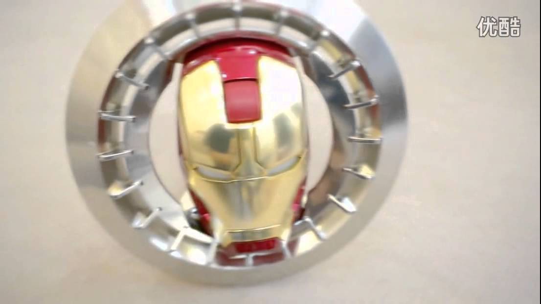 Iron Man wireless mouse unboxing