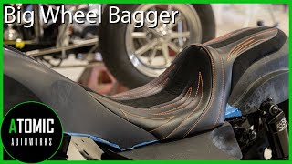 Custom Car Shop Makes A Seat For A Big Wheel Bagger (Road King)