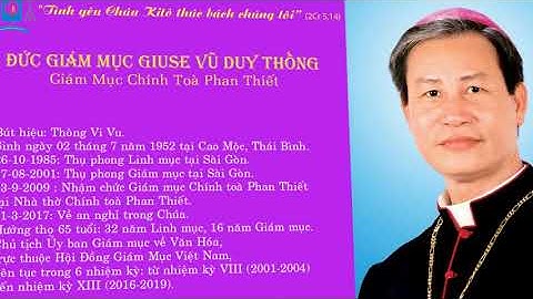 Lễ Tang ĐGM. Giuse Vũ Duy Thống (Tập 1)