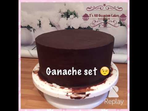 Cake sharp edges tutorial (upside down method)