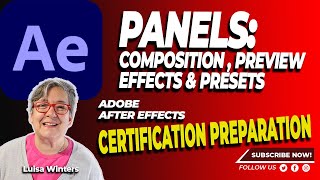 16 After Effects Certification Preparation - Panels #aftereffects