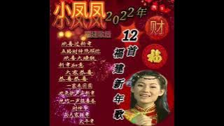 《2022新年福建歌曲》 福建歌后#小凤凤的12首最好听的新年满满的㊗️🧧歌曲