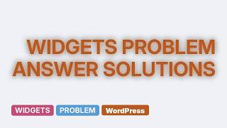Wordpress: Custom widget breaking widget section in admin menu
