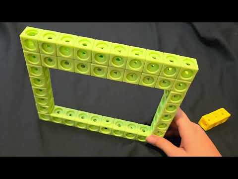 Building numberblocks 41,43,44,46,47 as mathlink cubes 