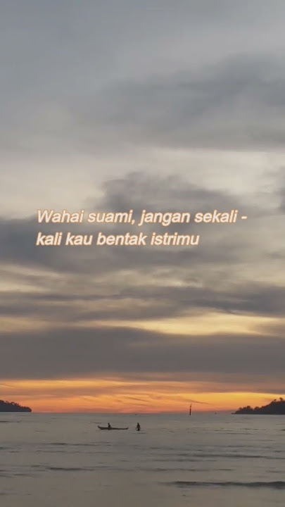 Wahai suami, jangan sekali - kali kau bentak istrimu #perempuan #wanita #shorts #istri
