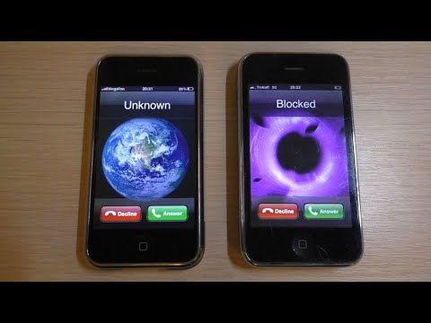 iPhone 2G vs iPhone 3G (2020) incoming call