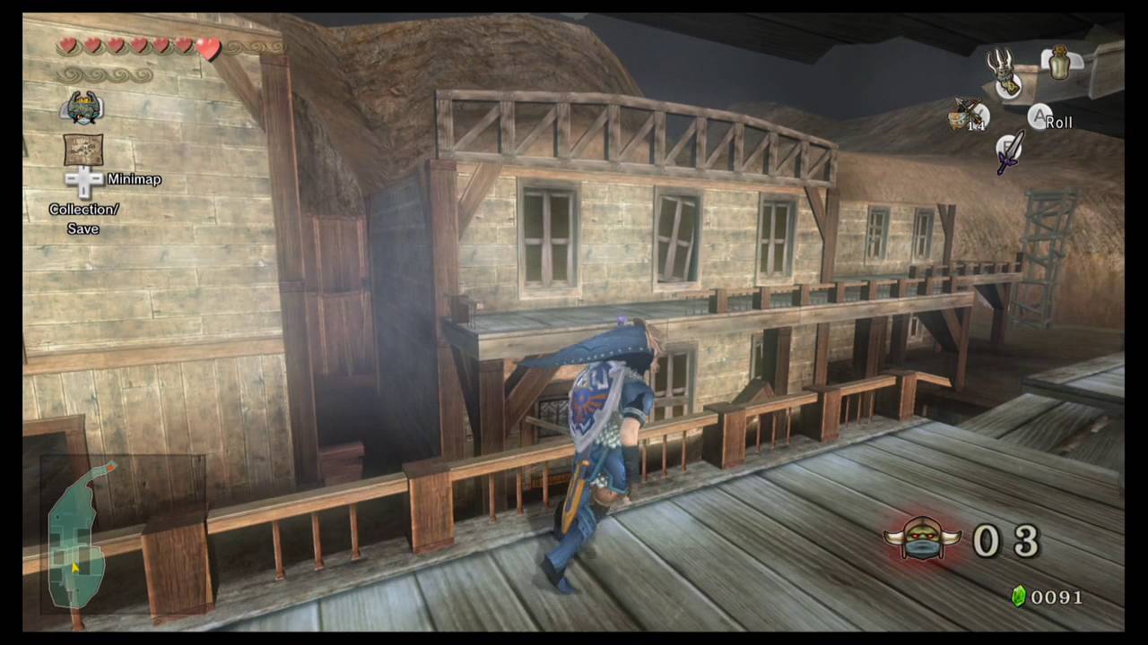 TLoZ Twilight Princess HD Chapter 17Old Kakariko Village Shootout YouTube