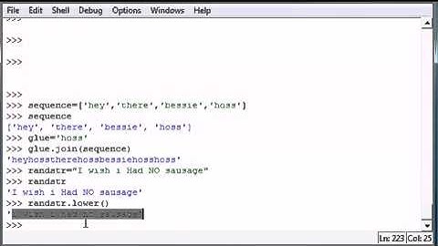 Python Programming Tutorial   18   Cool String Methods