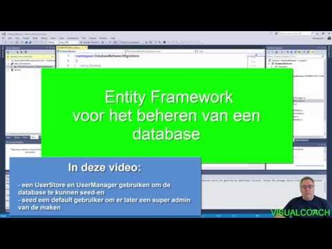 Entity framework en je website's database e.d., 4 van 7