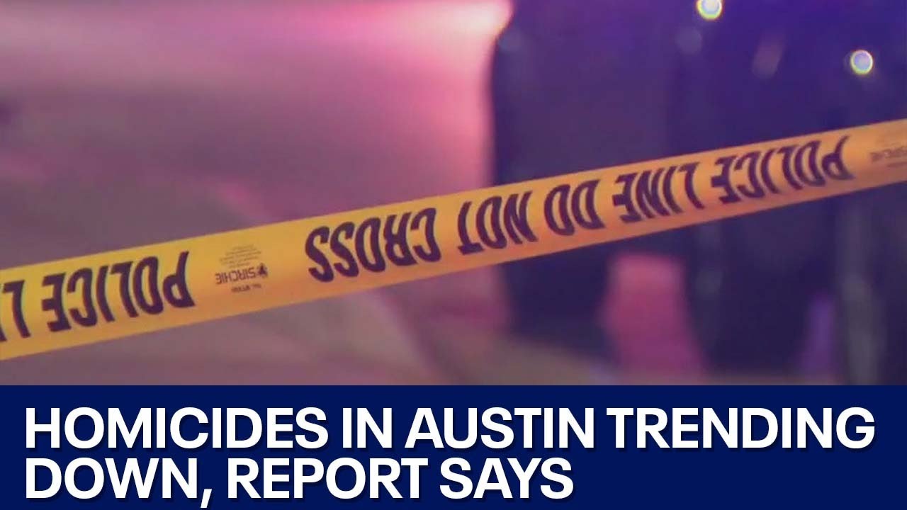 Homicides in Austin trending down from 2021 | FOX 7 Austin - YouTube