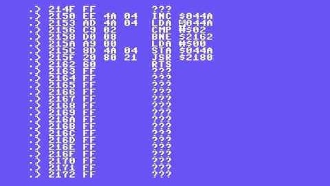 C64 video 04 - Rolling the muticoloured border.