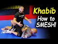 Khabib Nurmagomedov Teaches His Secret Technique - How To "Smesh" - For The First Time Ever