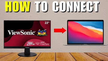 How To Connect ViewSonic Monitor To MacBook Pro