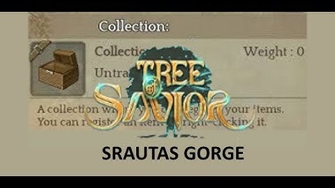 COLLECTION - SRAUTAS GORGE