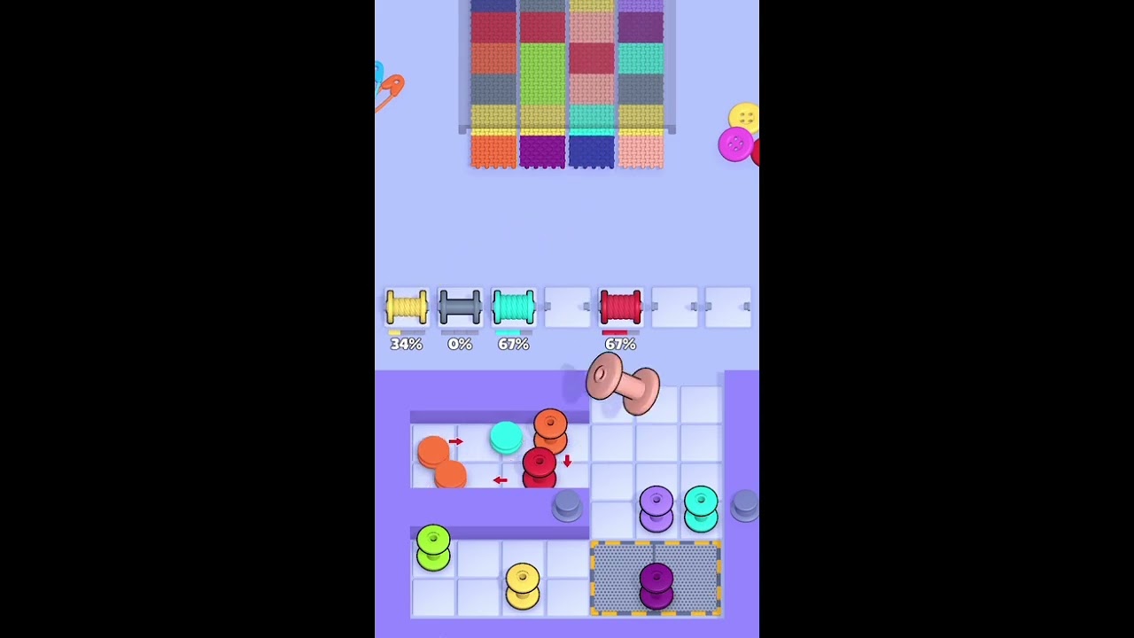 Knit Out Level 914 Easy Game Solution Walkthrough