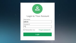 C# Tutorial - How to Create a Modern Design Login Form | FoxLearn