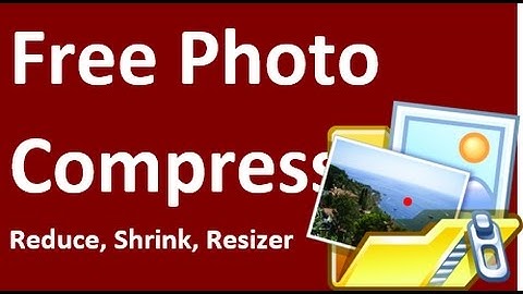 FREE photo compression software FILEminimizer Pictures - Reduce file-size up to 90%