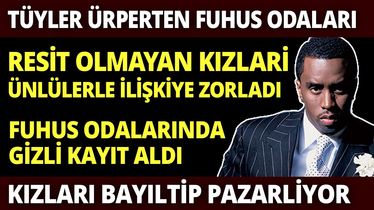 ABD'yi Sallayan PUFF DIDDY Kim? | Ünlülere Özel Gizli Kameralı Fantazi Odaları | Kan Donduran Suçlar