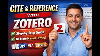 How to Cite and Reference with Zotero (Step-by-Step Tutorial 2026) Update