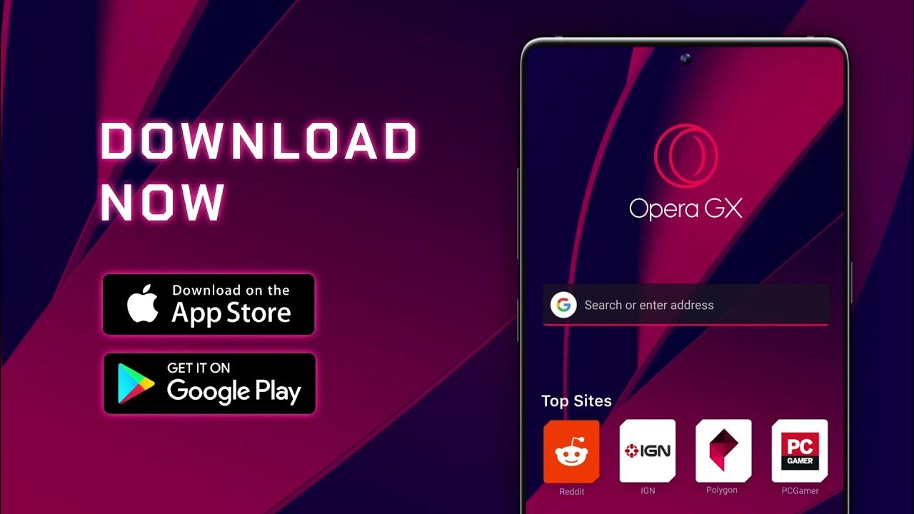 Baixe O Opera GX O Navegador Mais Personalizável Do Mundo