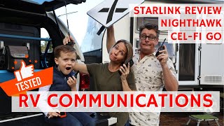 STARLINK on the Road + Communication Essentials for Road Travel in RV