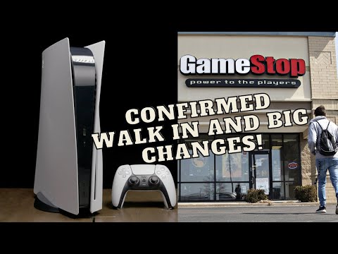 OFFICIALLY CONFIRMED GAMESTOP PS5 / PLAYSTATION 5 WALK IN EVENT - NEW CHANGES AND ALL STORES COMING