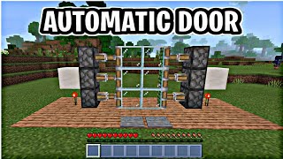 How to make a Automatic Door in Minecraft l He Man Creations l