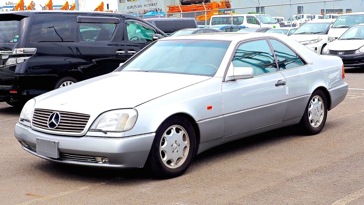 ミッションモデル ベンツ Mercedes-Benz S600 シルバー 1995 Mercedes Benz S600 Coupe V12 - Japan Auction Purchase