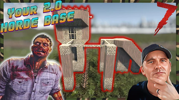 BUILD THIS FIRST ~7 Days To Die 2.0 ~ The Best Beginner Horde Base Ever!