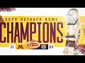 Watch Live: Gophers Defeat Auburn 31-24 in 2020 Outback Bowl