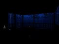 Balcony Rain Ambience – Nighttime Rain, Stress Melts Away, Sleep Comes Easy