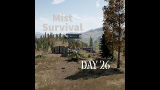 Mist Survival: How To Get Your Vehicle Unstuck | Upgrade workbench | Craft A Car Jack | Day 26