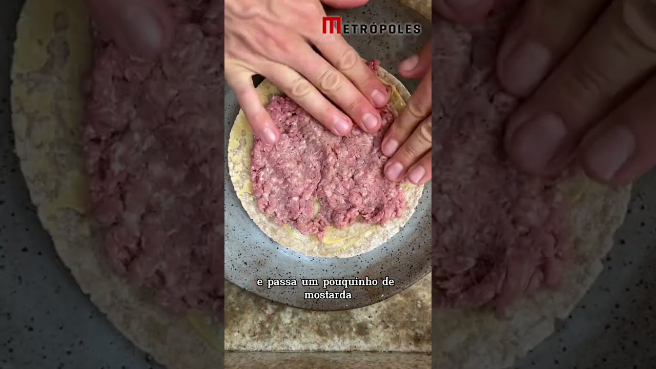 Aprenda a fazer Wrap de carne moída na frigideira