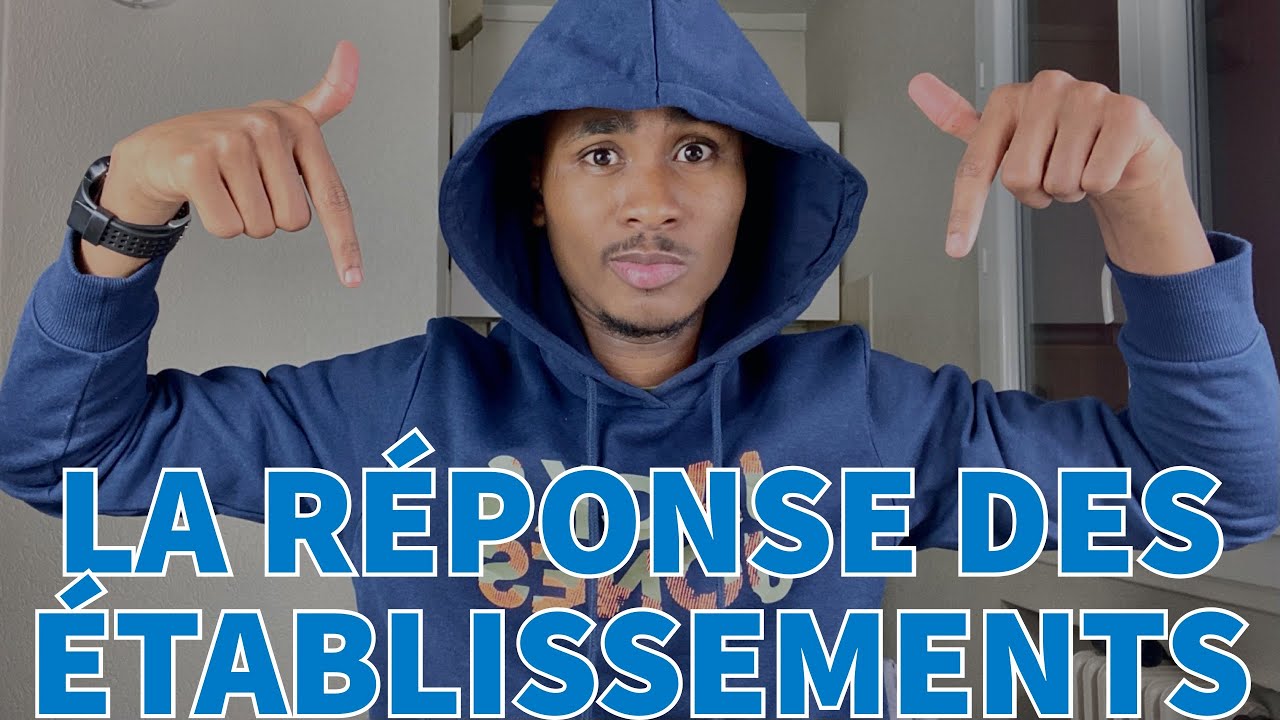LA RÉPONSE DES UNIVERSITÉS