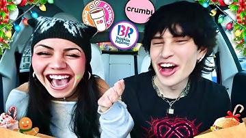 Trying EVERY Fast Food Holiday Item!