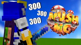 FINALMENTE PEGUEI LEVEL 300 NO BEDWARS DO MUSHMC