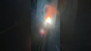 How to weld electrode 6013 descending. Electric welding downhill