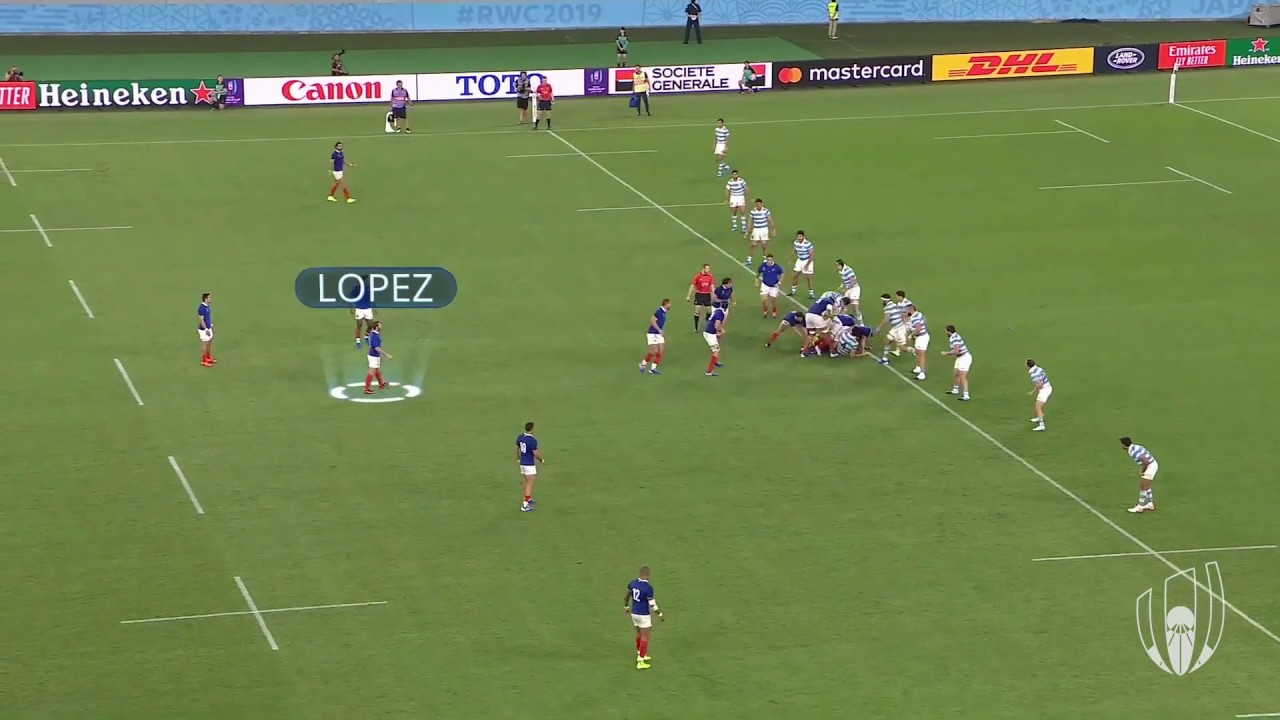 Camille Lopez S Winning Drop Goal For France Rugby World Cup 2019 Youtube