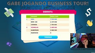 LOUD GABEPEIXE JOGANDO BUSINESS TOUR COM CORINGA, BIRO E MAGRINHO! MONOPOLIO! FOMOS AMASSADOS!