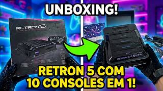 Hyperkin RetroN 5 - The NES, SNES, Genesis, Mega drive, Game Boy & GBA All In 1 Retro Console.