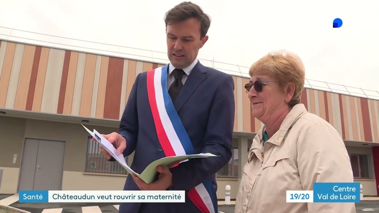 La ville de Châteaudun demande la réouverture de la maternité