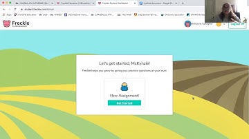 Instructions on how to access Freckle