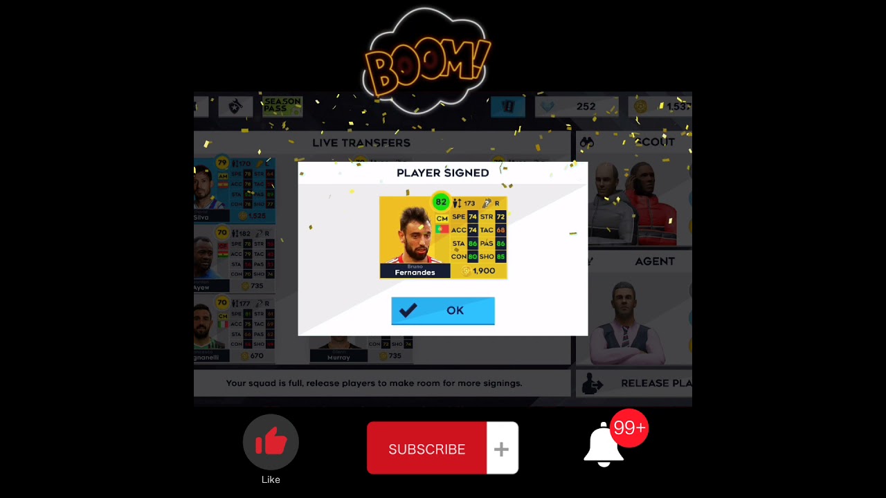 Signing Bruno Fernandez💪⚽😱DLS 21 