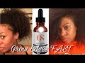 How To Grow Edges Back FAST! | GS By Sadora Hair Growth Oil + Virgin Hair Fertilizer