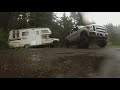 Mini motor home stuck