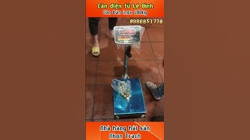 Cân Bàn Điện tử Inox 304 Chống Nước 100kg #candientu #