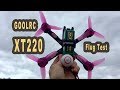 Goolrc xf220 f4 fpv racing quadcopter flug test